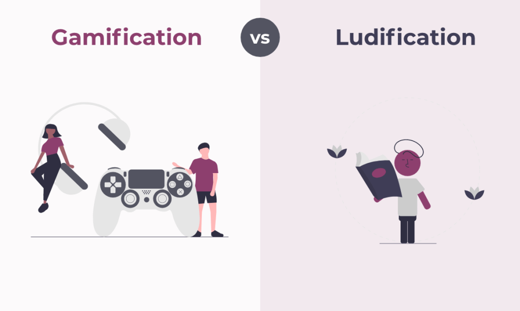 la différence entre la gamification et la ludification