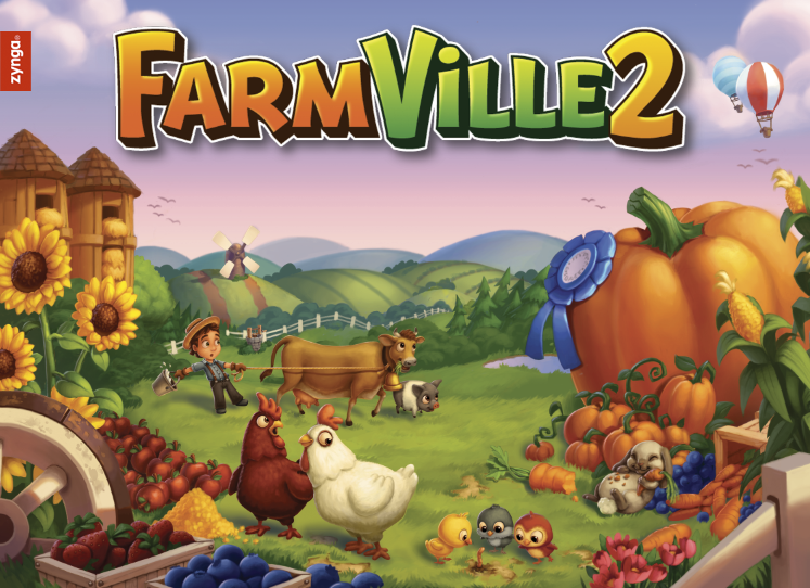 exemple de social gaming : le jeu farmville 2