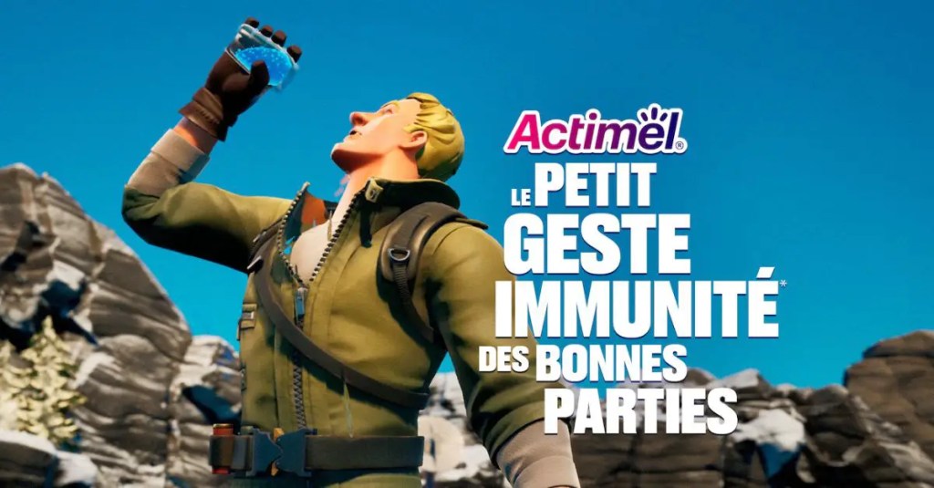 Actimel dans Fortnite : Comment Danone utilise la gamification pour atteindre les&nbsp;jeunes